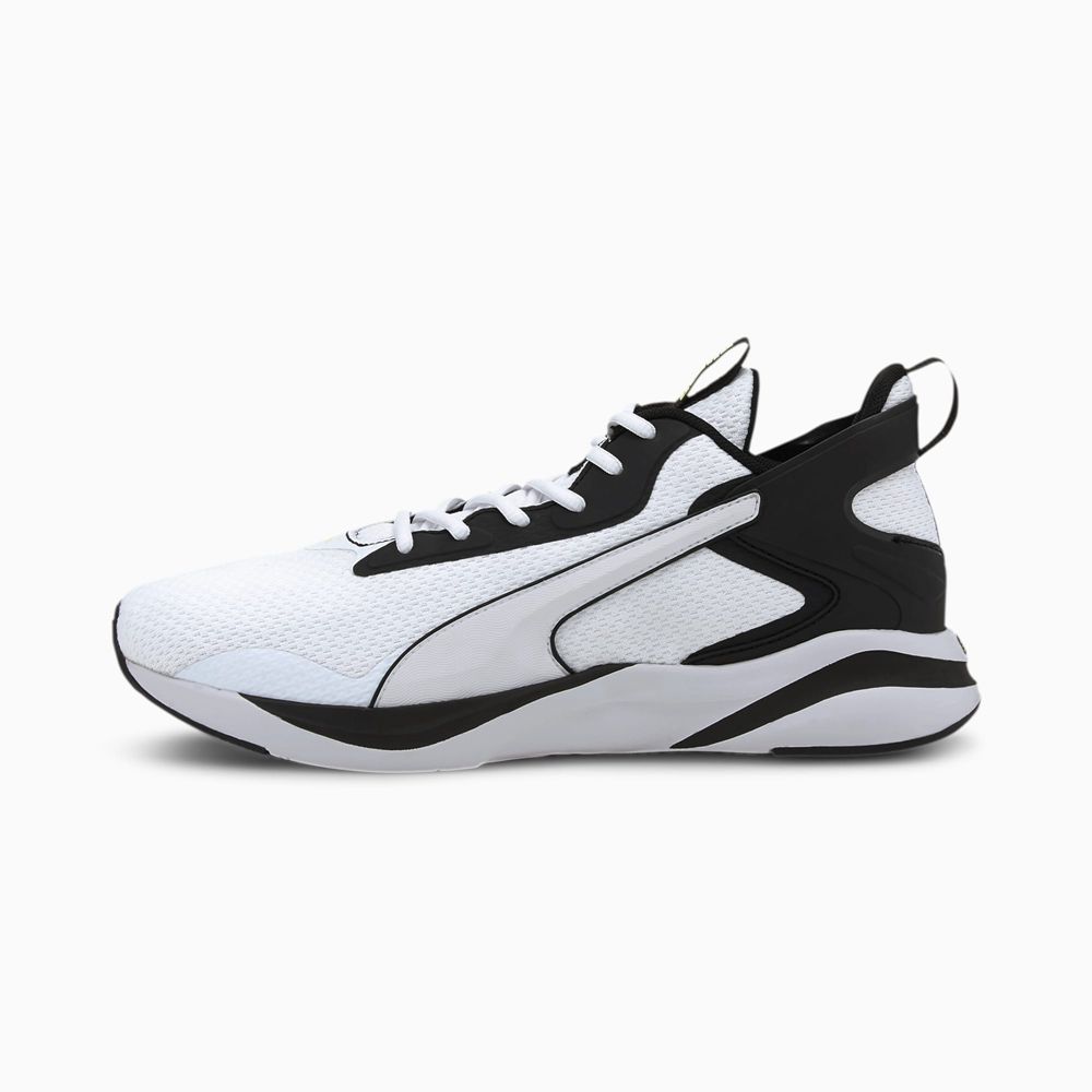 Puma SOFTRIDE Rift Tech Férfi Futócipő - Fehér/Sárga ( Hungary - VQZRP6814 )